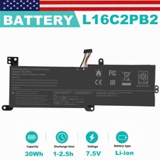 30Wh L16L2PB2 Laptop Battery For Lenovo IdeaPad L16L2PB1 330 320-15IKB 320-17IKB picture