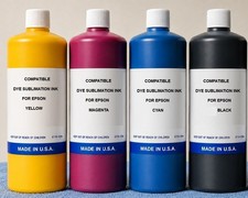 HIGH QUALITY COMPATIBLE SUBLIMATION INK FOR EPSON F6200 SERIES C-Y-M-K picture