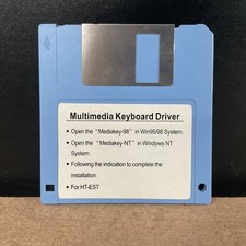Multimedia Keyboard Driver 3.5” Floppy Disk For HT-EST Windows 95 / 98 picture