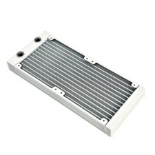 White 240mm Water-Cooled Radiator, G1/4 Aluminum, Brand New, Best-Selling picture