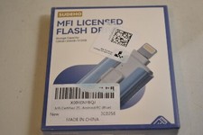 Sudeho MFi Licensed 256GB Flash Drive Easy External Memory Storage (BLUE) picture