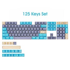 Blue Cat Ball Shape MA Profile PBT Keycaps Set for Cherry MX Mechanical Keyboard picture