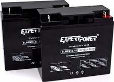 2 Expert Power SLA Battery for DR Power Field Mower 10483 104837 12V 17AH 18AH picture