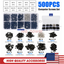 500PCS Computer Screw Set Kit For HP Dell Lenovo Samsung Sony Laptop Notebook US picture