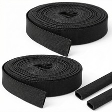 Heavy-Duty Hydraulic Hose Protector and Welding Sleeves, 2-Pack Nylon Cable W... picture