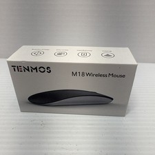 TENMOS M18 Wireless Mouse Rechargeable Silent Click Optical Tracking, NIB picture