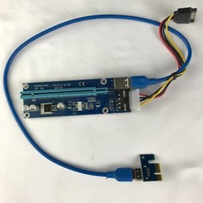 PCE164P-NO3 VER 006 PCI-E 1X to 16X Card with Cables picture