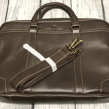 Luxorro Laptop Brown Bag Brief Case Computer Bag Shoulder picture