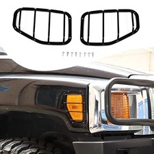 Lcojicep Turn Signal Light Grilles Compatible with Hummer H3 2005-2009, Side picture
