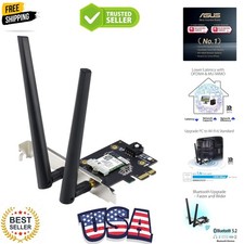 AX1800 PCIe WiFi Adapter PCE-AX1800 - WiFi 6, Bluetooth 5.2, Ultra-Low Latenc... picture