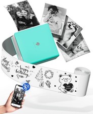 Phomemo M02 Mini Thermal Photo Printer Wireless Bluetooth Label Maker Inkless picture