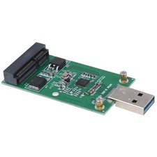 1Pc Mini USB 3.0 to PCIE mSATA External SSD PCBA Conveter Adapter Ca~gw picture