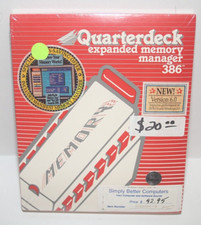 Vintage QEMM Quarterdeck 6.0 5 1/4 Expanded Memory Manager 386 Brand New Sealed picture
