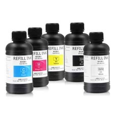 1SET 500M/PC L High Quality LED Uv Ink for Epson DX5 DX6 DX7 Printers picture