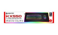 Sentry Pro Gaming RGB Light-up Mouse Pad KX525 Large Size (12