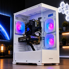 Gaming PC Desktop Computer i7 Ryzen 7 Up to 32GB RAM 2TB SSD RTX 5060 W11 WiFi picture