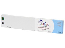 440ml InkOwl LIGHT CYAN Compatible Cartridge for Roland ECO-SOL MAX (ESL3-4LC) picture