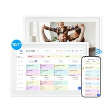 Digital Calendar,10.1 Inch Planner Electronic Calendar&Chore Chart,Smart Cale... picture