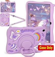 Case for Samsung Galaxy Tab A11+ 11 Inch Cute Butterfly 3D Rotating Handle Stand picture