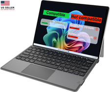 Microsoft Surface Pro 8 & Pro X Type Cover, Ultra-Slim Portable Bluetoot picture
