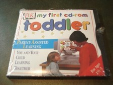 DK My First CD-ROM: Toddler (PC-CD) AGES 1 1/2- 3 HOME SCHOOL/LEARNING AID picture