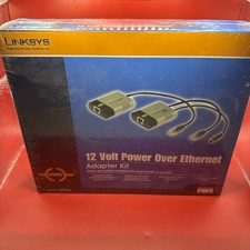 New/Sealed Linksys 12 Volt Power Over Ethernet Adapter Kit (WAPPOE12) picture
