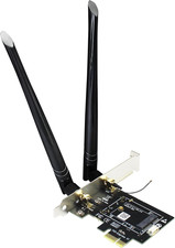 Adaptador de WA01 M2 E Key A PCIe X1 WiFi Bluetooth Para Modulo TPU 6dbi Kit picture