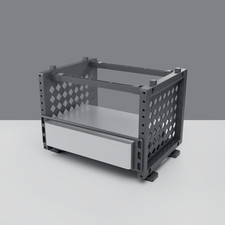 Universal 10 Inch Rack Shelf 1.5U Deep Vented Tray for GeeekPi DeskPi Homelab picture