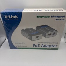 NEW D-Link DWL-P200 Power over Ethernet PoE Adapter Kit 5V 12V Selectable Sealed picture