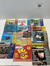 Vintage Macintosh Mac Addict CD-ROM Lot Of 17 picture