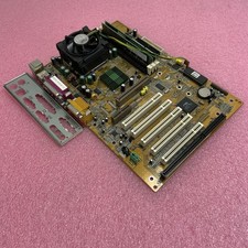 Via Tech VT82C694X M6VCG Motherboard Intel Pentium III 600MHz 128MB RAM w/Shield picture