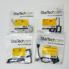 StarTech DisplayPort Adapters HDMI Cables & Cable Management Lot Set New  picture