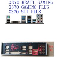 1pc Motherboard Backplane IO I/O Shield for X370 SLI PLUS KRAIT GAMING picture