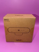 Logitech Brio 4K Pro Webcam V-U0040 Ultra HD Video & HDR Open Box. picture