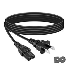 2-Prong AC Power Cord Cable For BOSE ACOUSTIMASS 9 15 16 25 3 6 WARRANTY ADAPTER picture