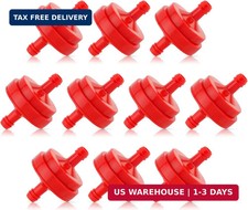 10 Pack Lawn Mower 1/4 Inch Inline Gas Fuel Filter for 298090 298090S for John D picture