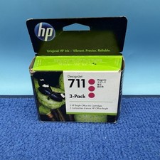 HP 711 3-pack 29-ml Magenta DesignJet Ink Cartridges, CZ135A - 11/2026 picture