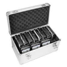 GLOTRENDS B86 14-Slot Storage Box for 2.5/3.5 Inch Internal Hard Disk, Portab... picture