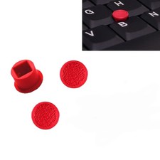 3X Replacement Red Soft Rim Rubber Keyboard Trackpoint Mouse Cap Pointer Dome fo picture