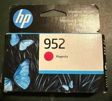 NEW Genuine HP 952 Magenta Ink Cartridge, Expired 2019 - L0S52AN picture