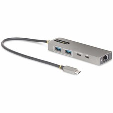 StarTech 10G2A1C25EPDUSBHUB 3-Port USB-C Hub 2.5Gb Ethernet 100W PD picture