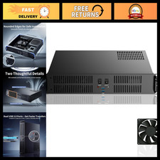2U Micro-ATX Rackmount Server Case, 4 PCIe Slots, Efficient Cooling System picture