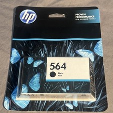 HP Genuine Printer Ink Cartridge 564 Black 8/2022 picture
