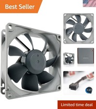 Silent Operation 80mm Desktop Cooling Fan - 1800 RPM, Durable PBT Construction picture