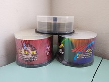 Vintage K Hypermedia CD-R 50 Packs & Verbatim DVD+R Blank Recordable Media Lot picture