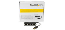 StarTech.com 4 Port Portable USB 2.0 Hub w/Built in Cable - 4 Port USB Hub picture