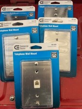 LOT 5 New Commercial Electric 1-Line Phone Wall Mount Metallic 188 889 picture