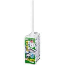 Toilet Brush Cleaner Case, Slim and Compact, White picture