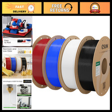 1.75mm PLA 3D Printer Filament Bundle - 4KG, High Quality, Easy to Print, Vibran picture
