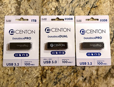 Centon DataStick USB Drive Bundle Lot - 1TB USB 3.2 & Two 512GB - NIB picture